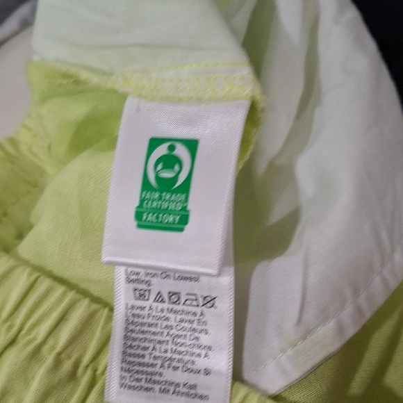 J. Crew Green Lime Sweatpants Tapered Ankle-Length - Picture 9 of 9